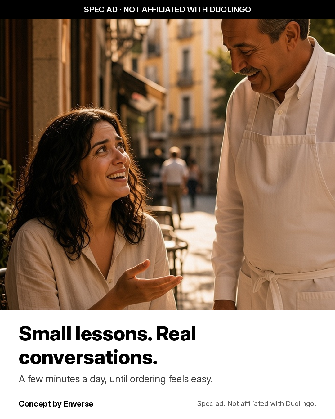Same Café static ad
